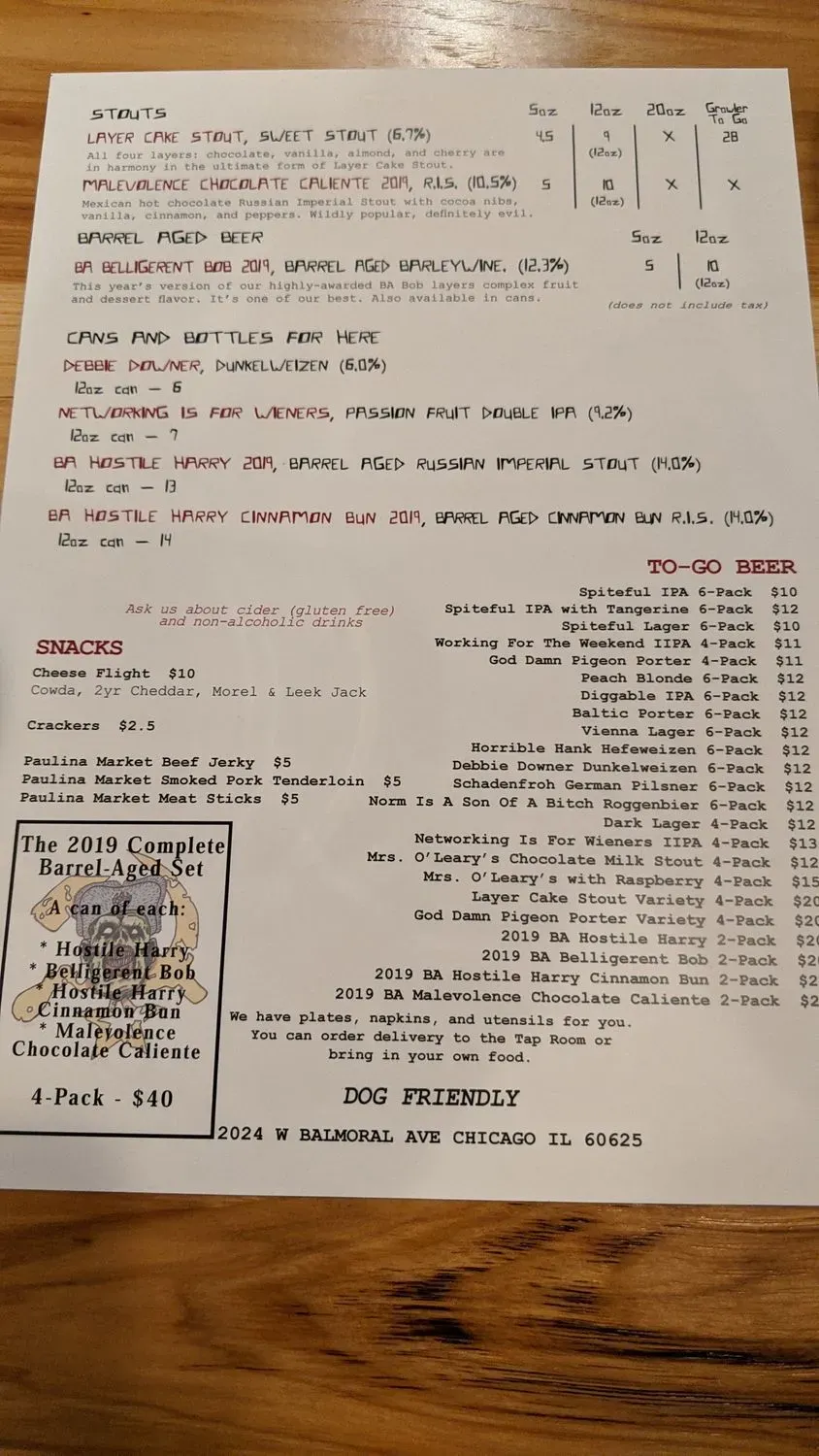 Menu 6