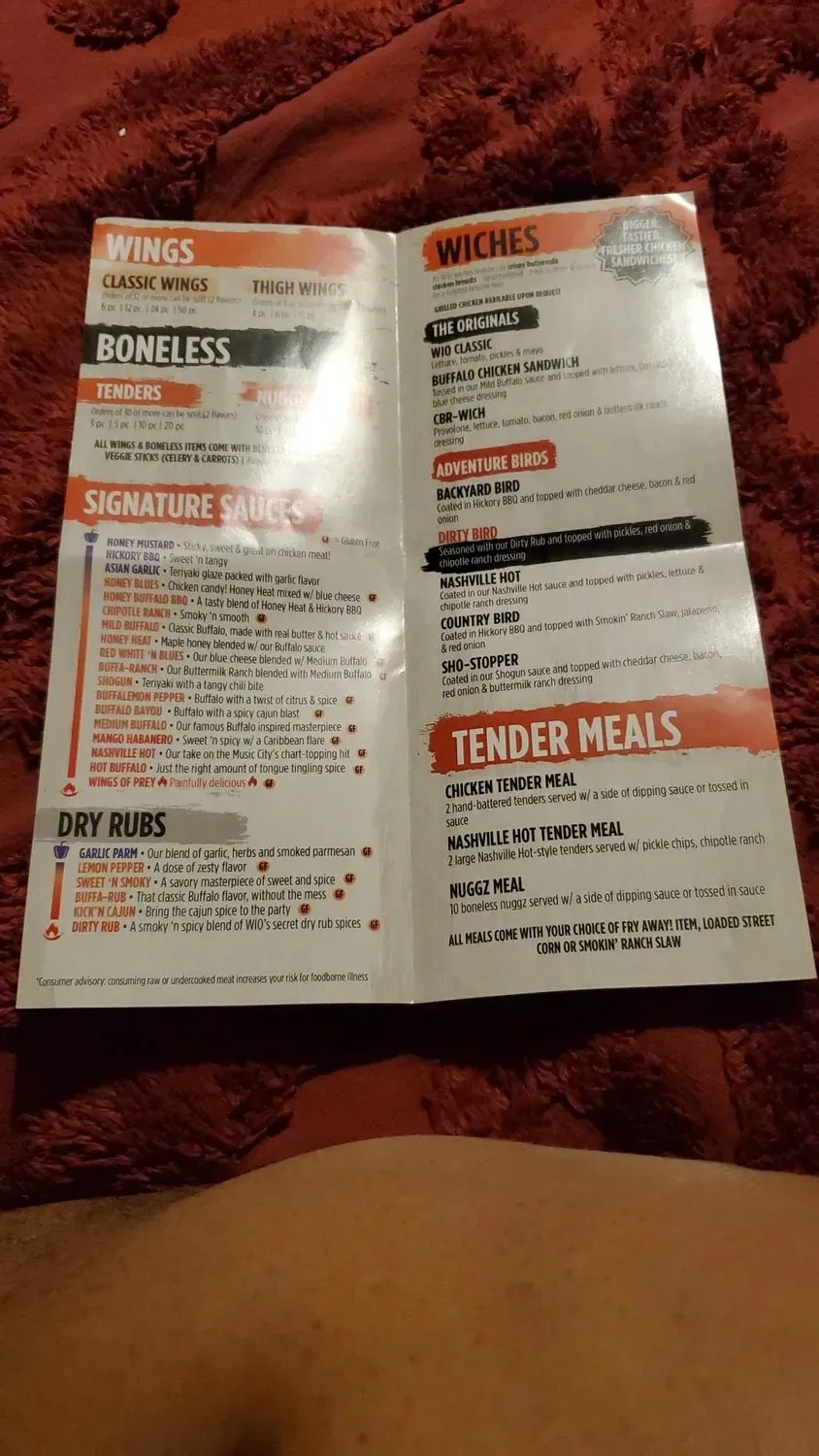 Menu 6