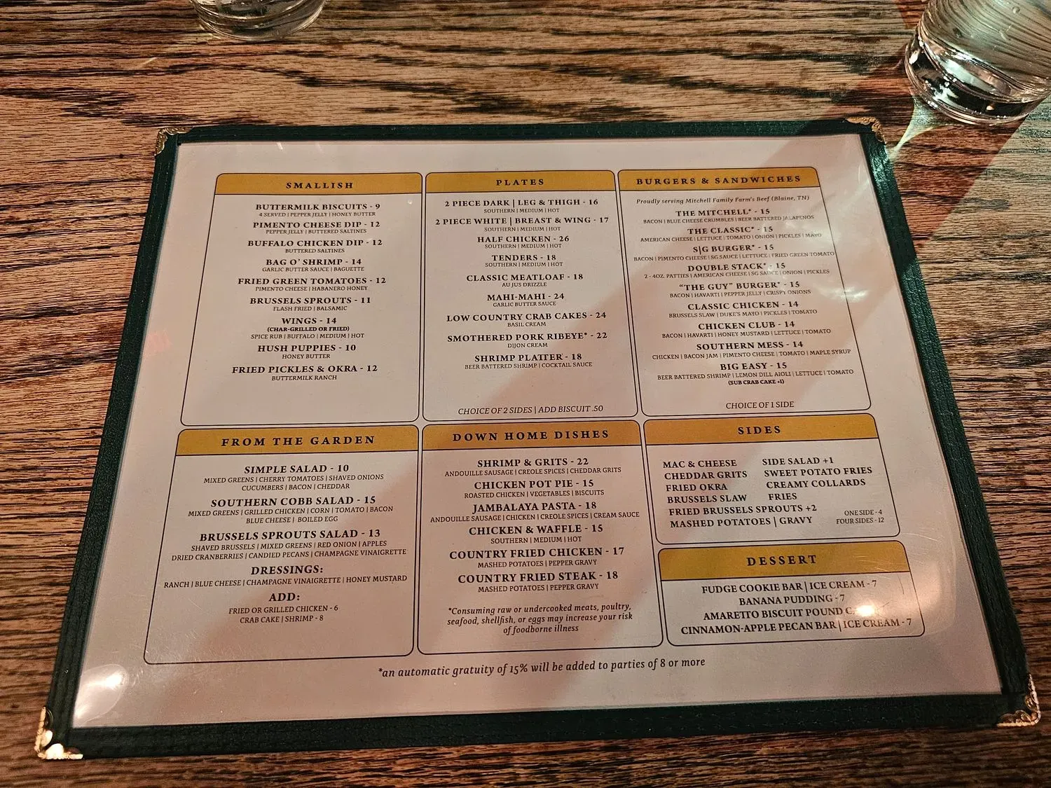 Menu 6