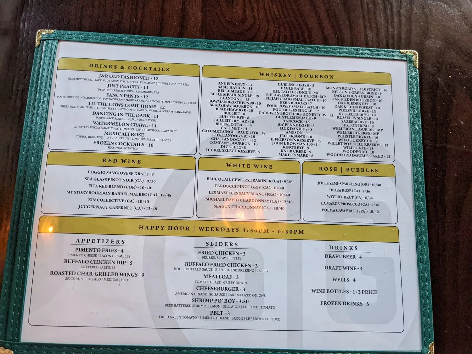 Menu 4