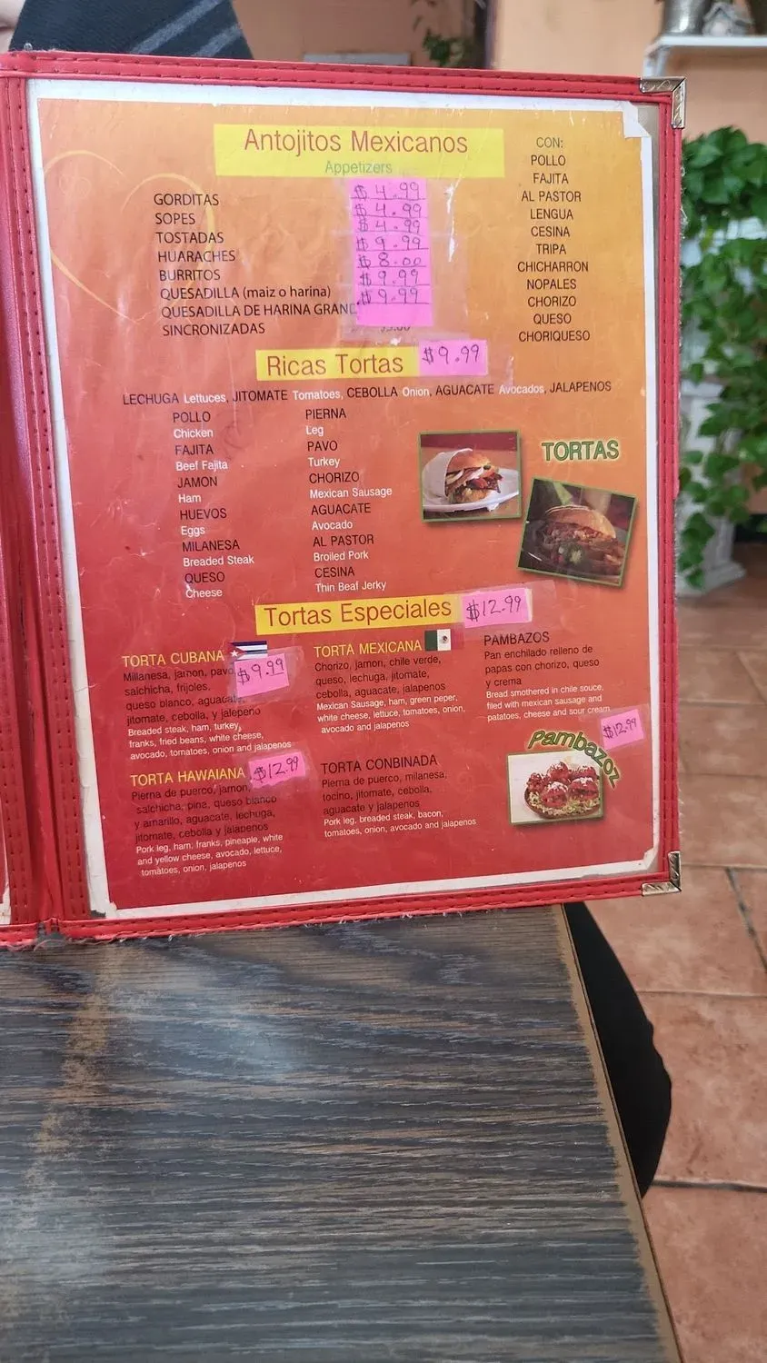 Menu 4