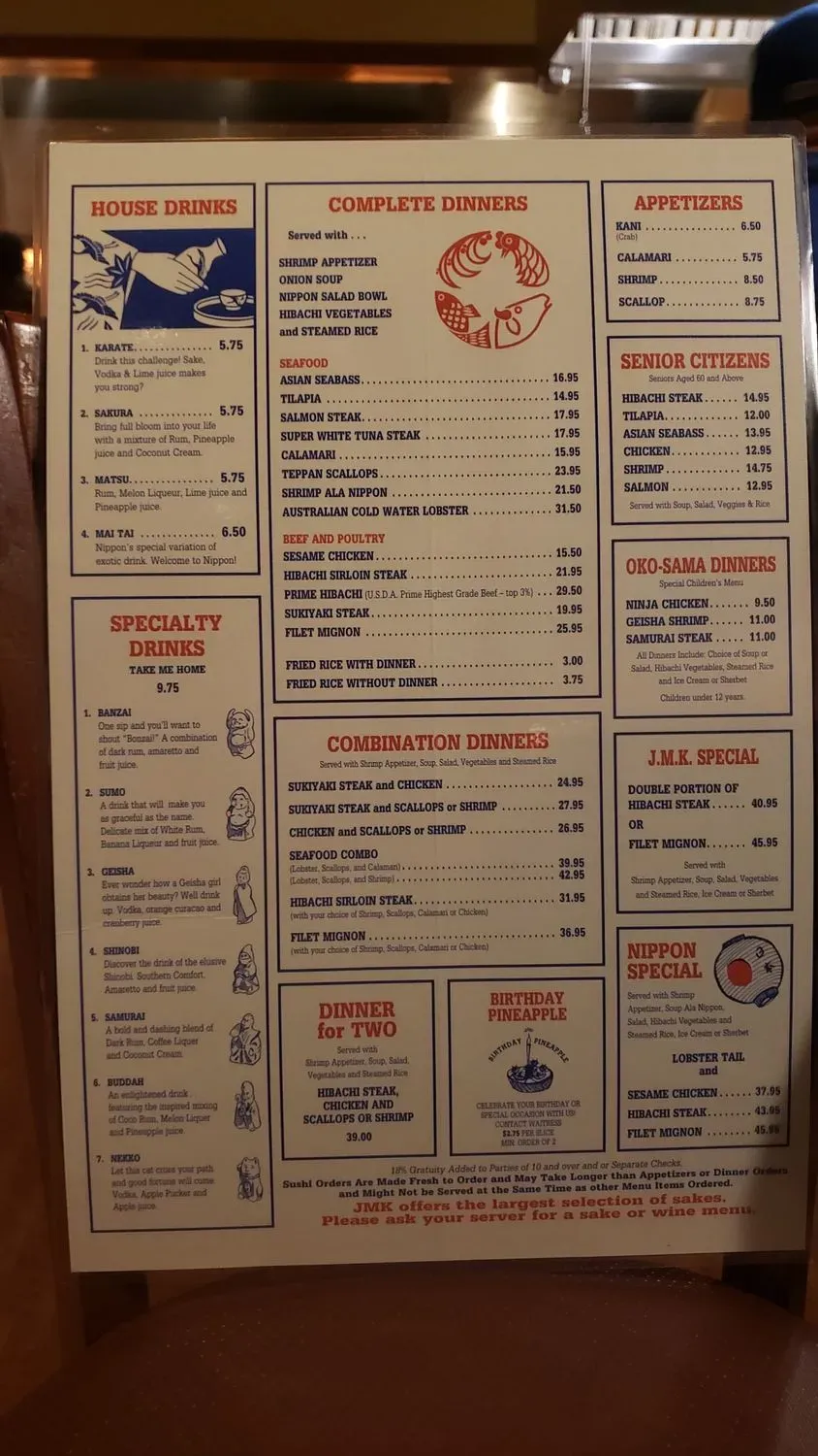 Menu 6