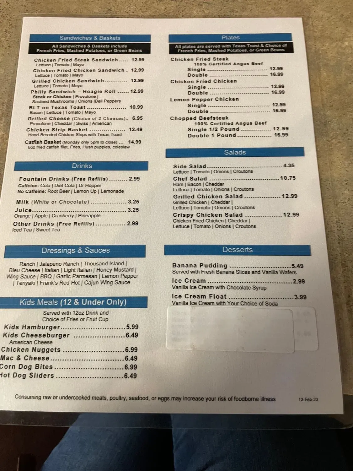 Menu 4