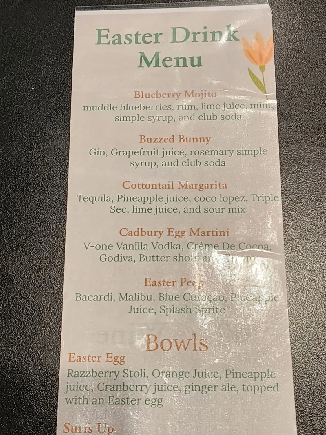 Menu 3