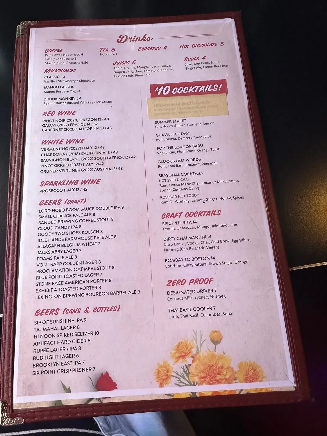 Menu 6