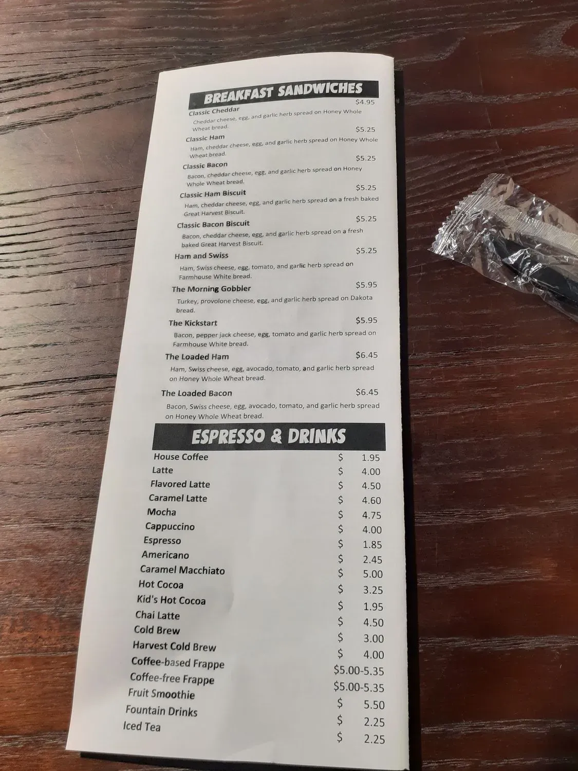 Menu 3