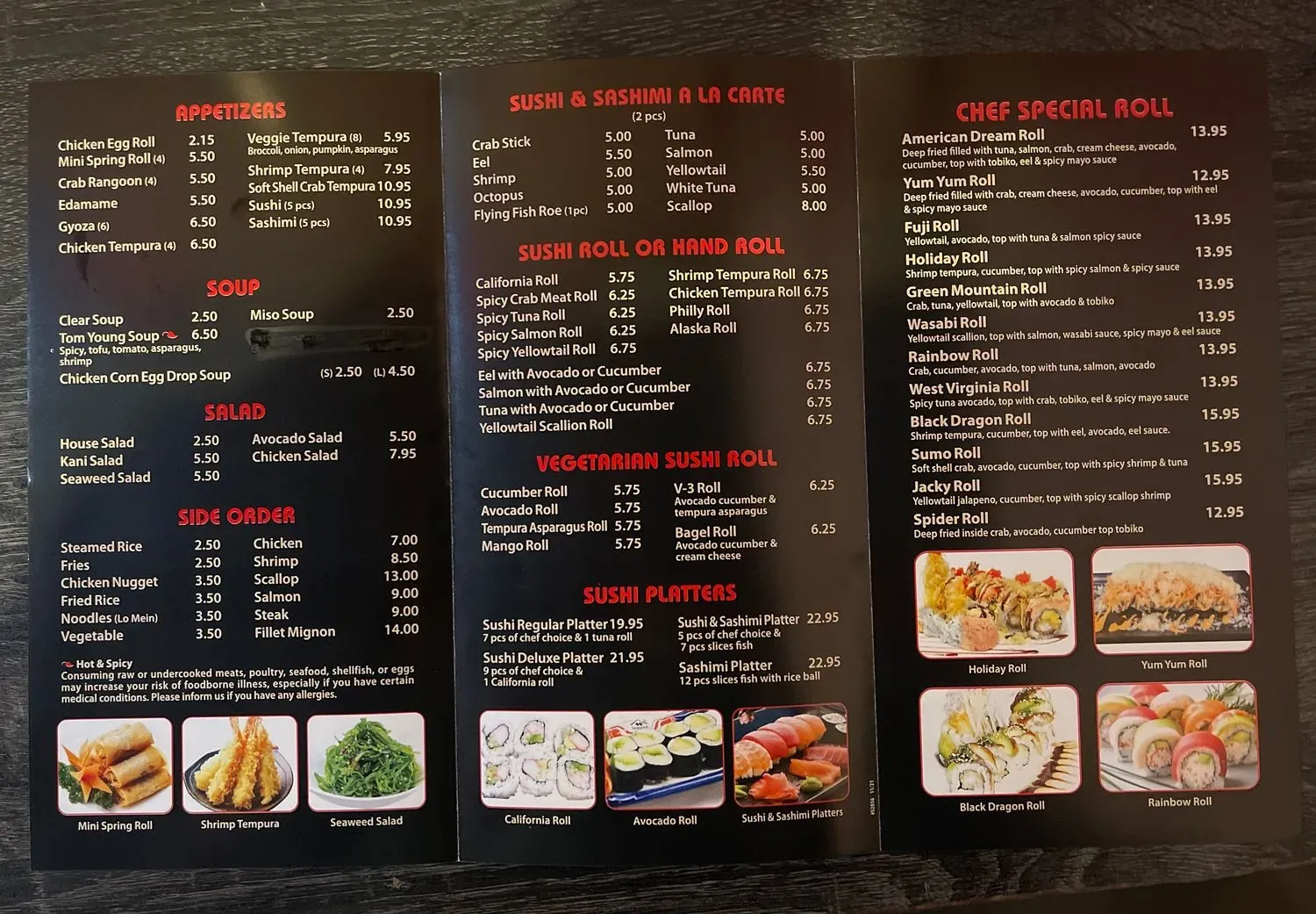 Menu 3