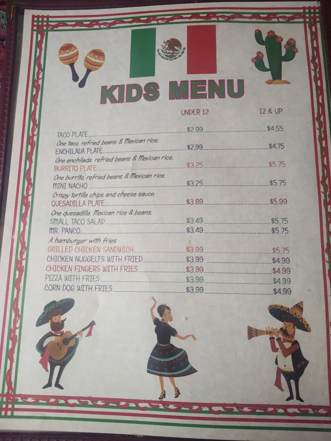 Menu 4