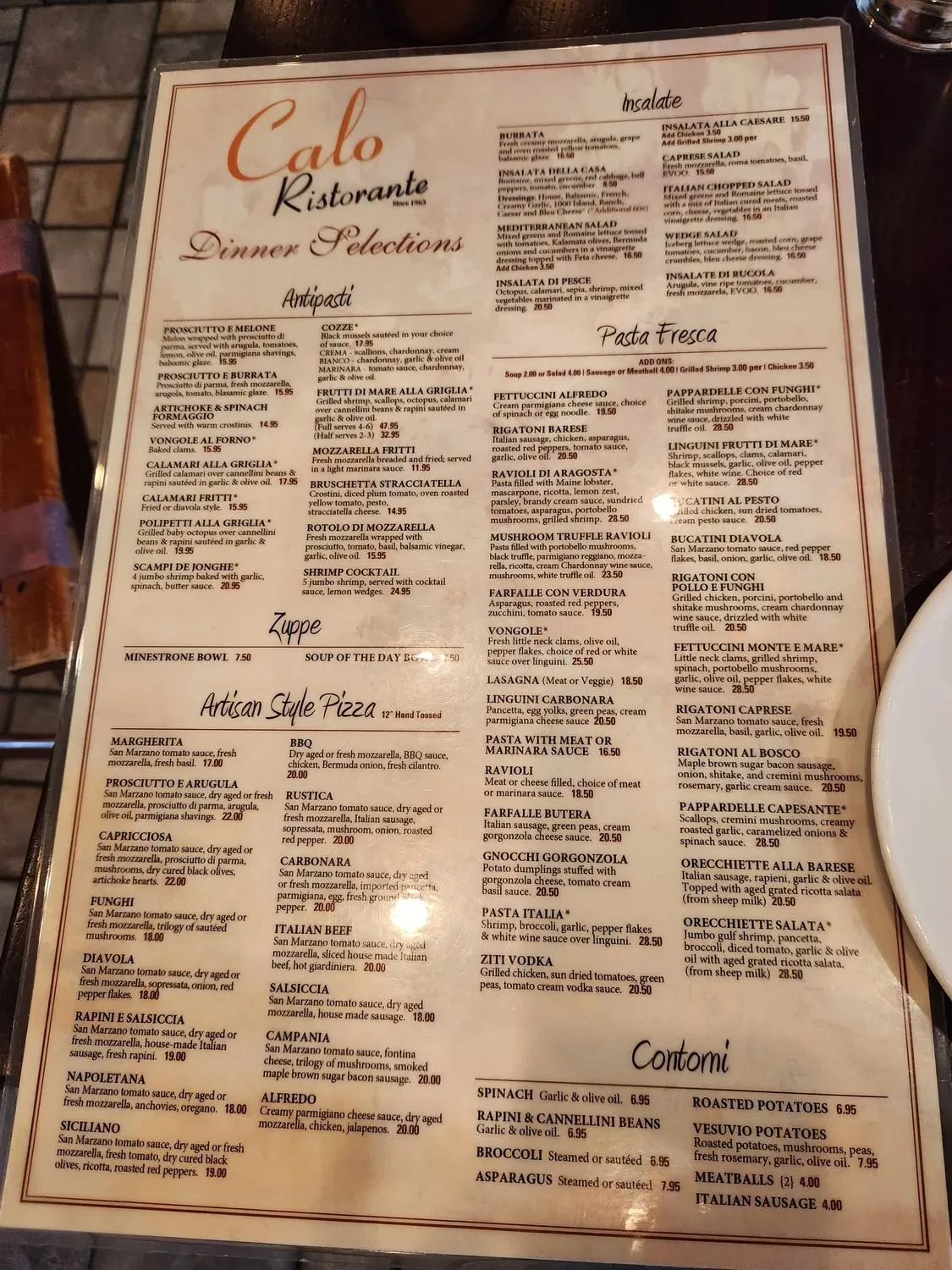 Menu 3