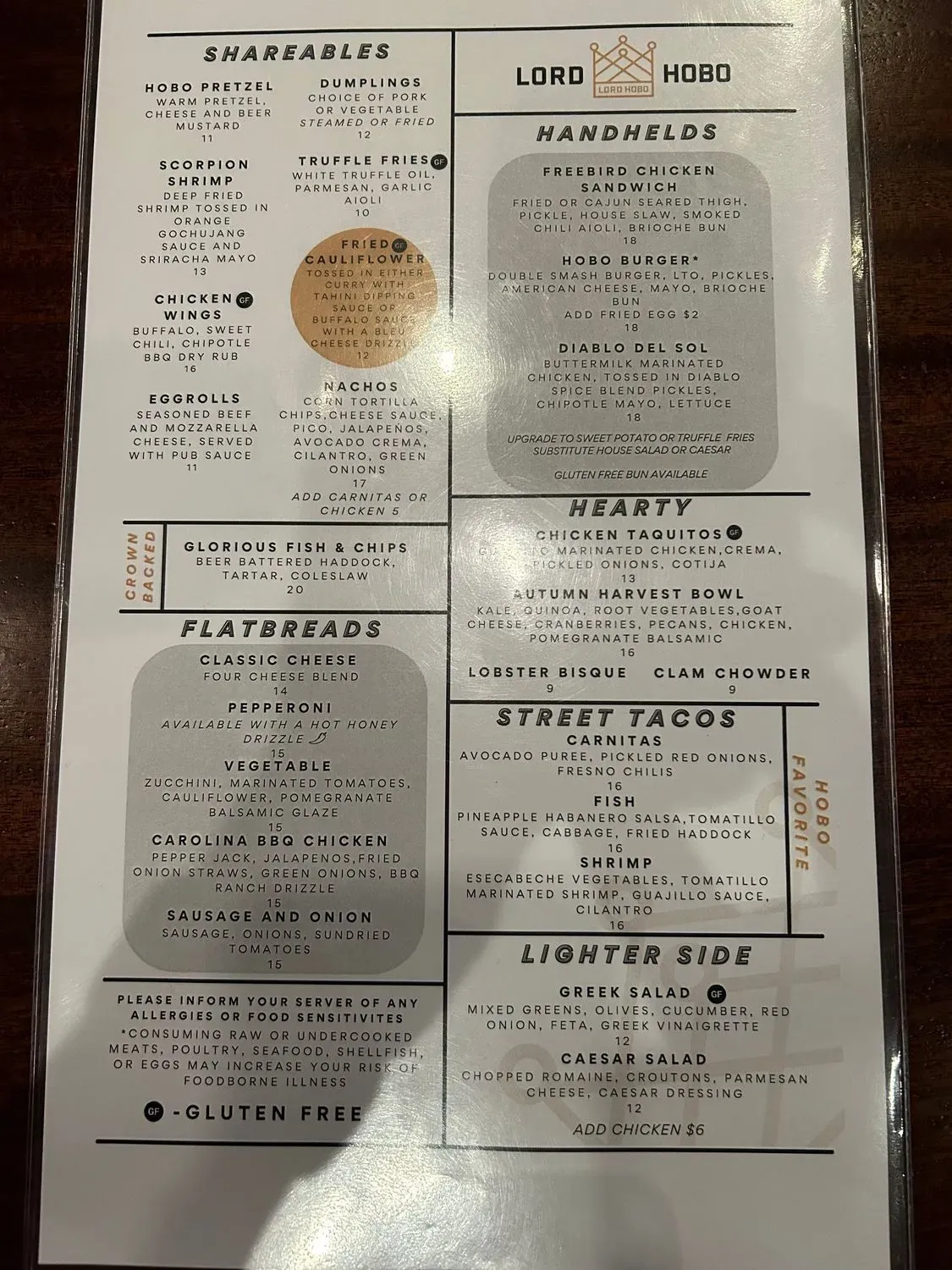 Menu 6