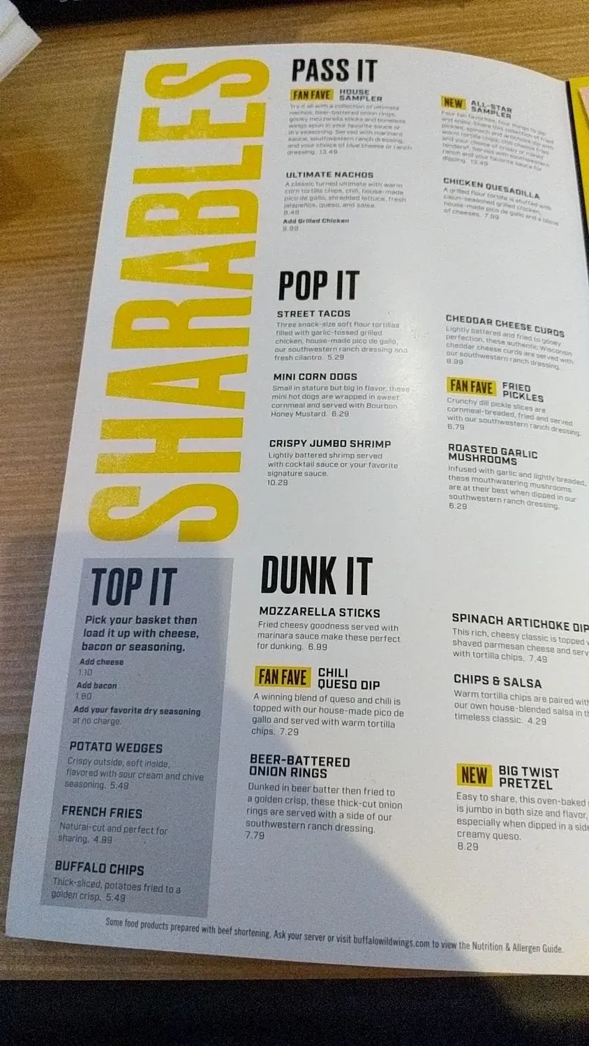 Menu 4