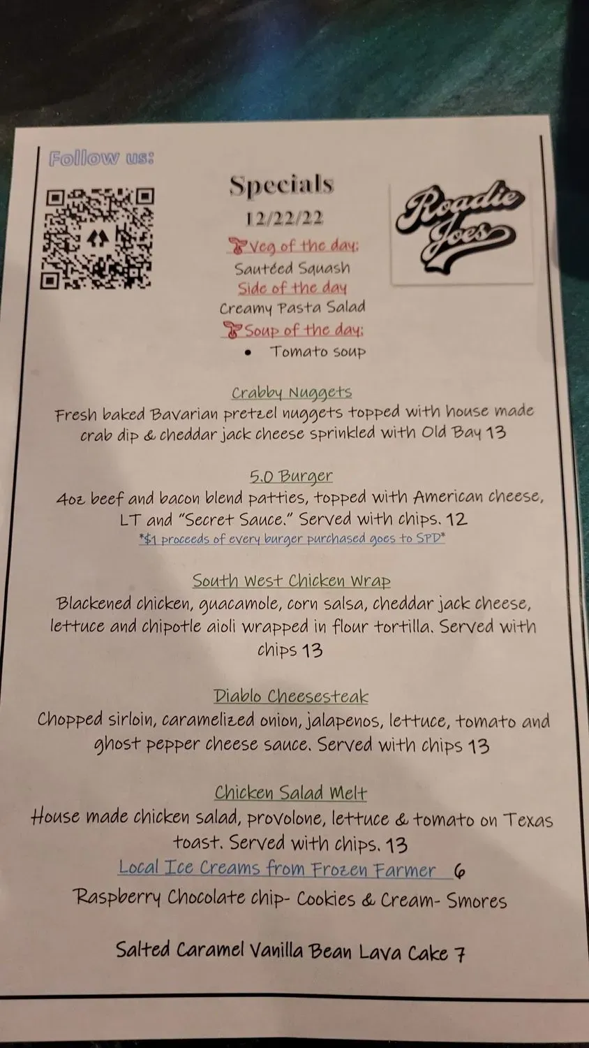 Menu 3