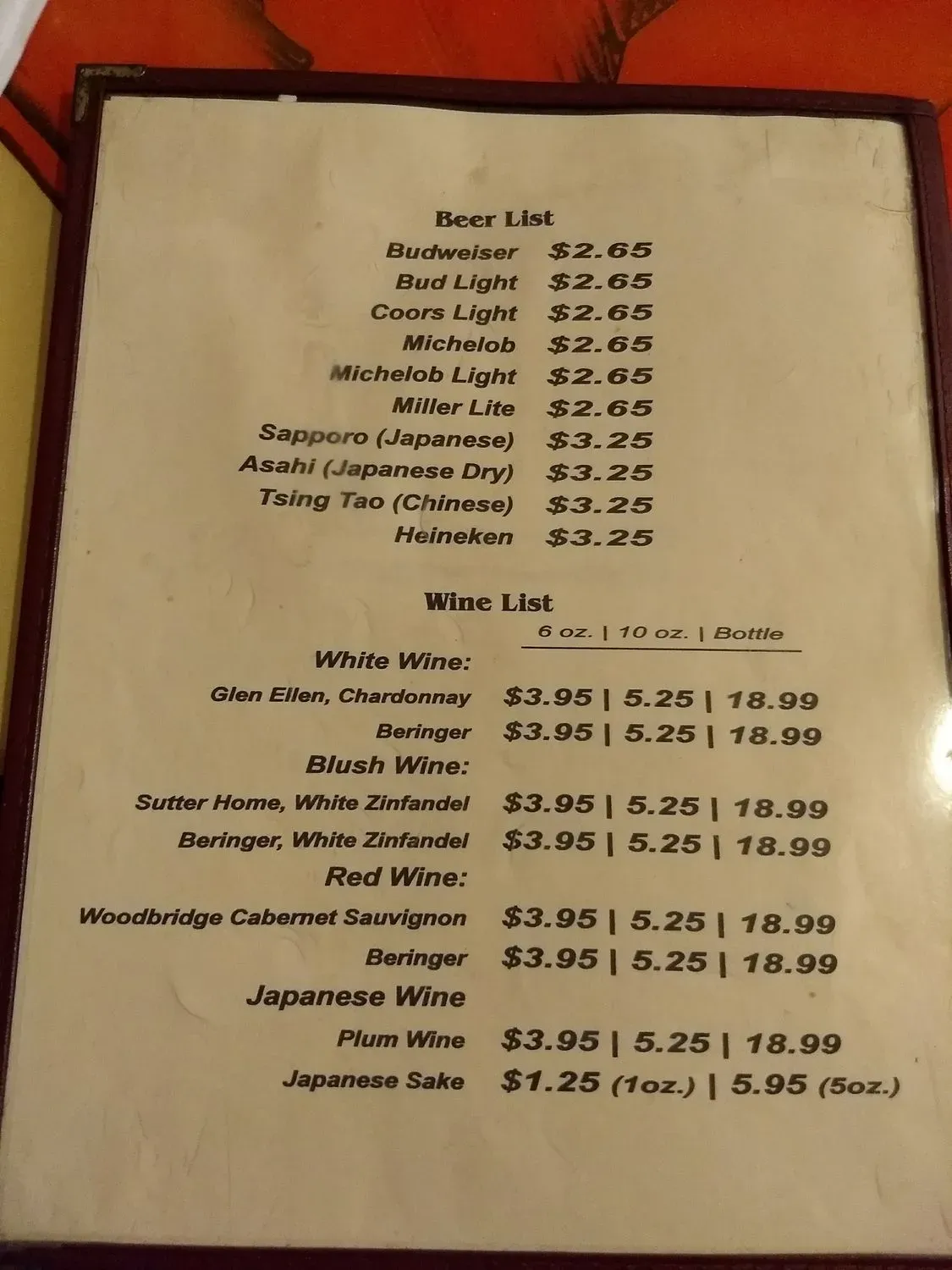 Menu 3