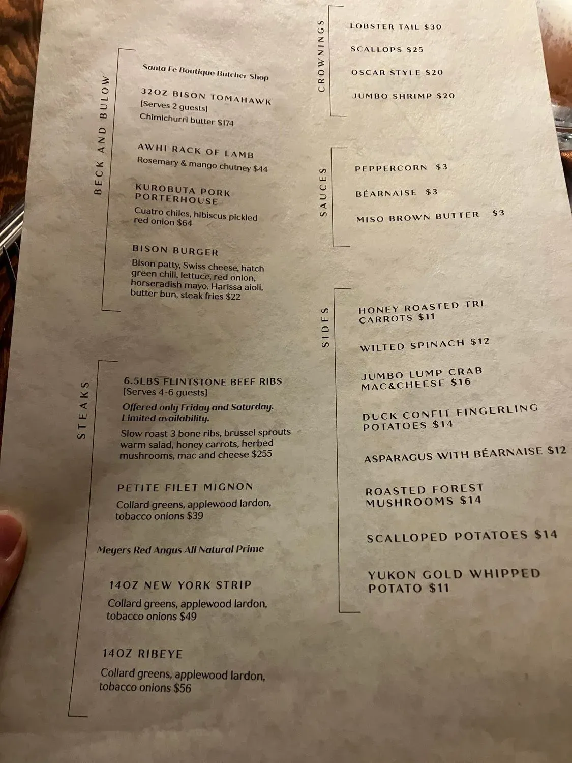 Menu 3