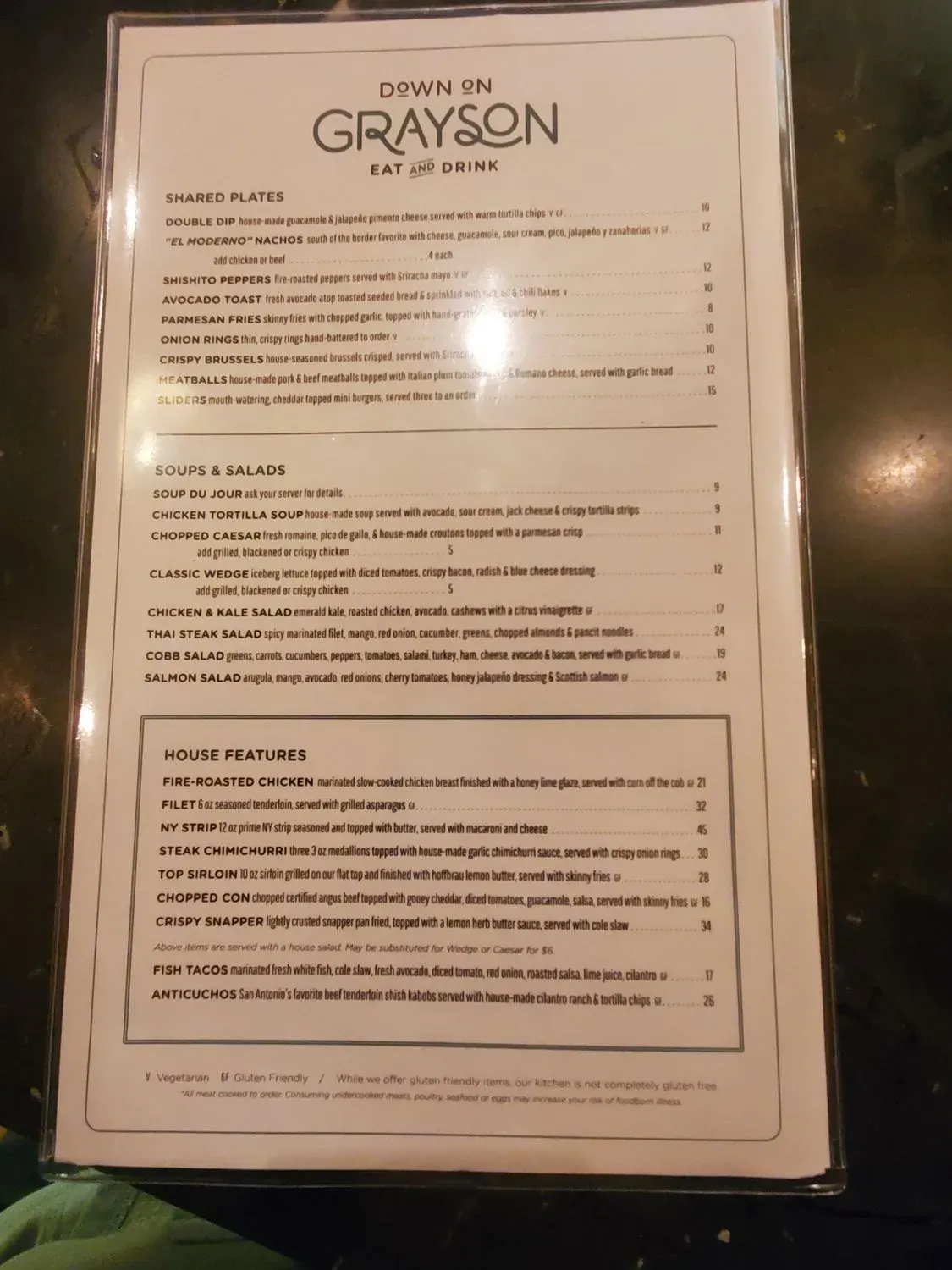 Menu 4