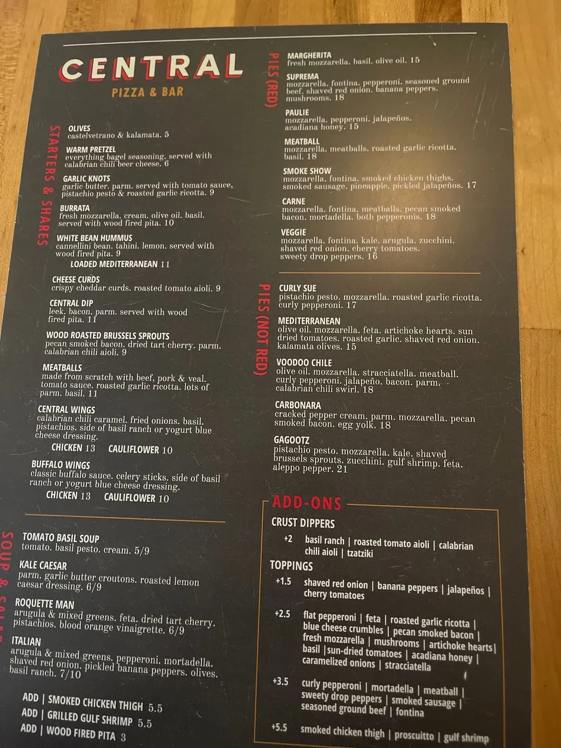 Menu 6