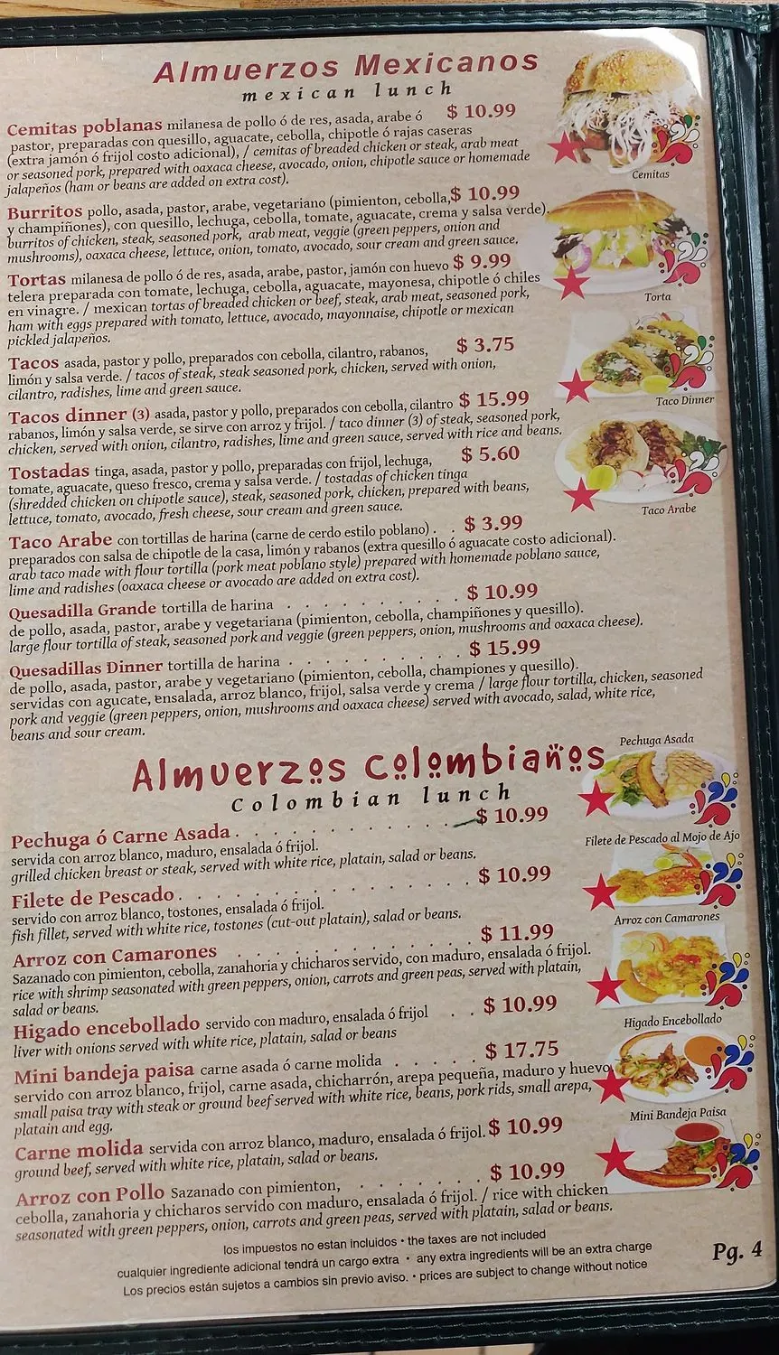 Menu 4