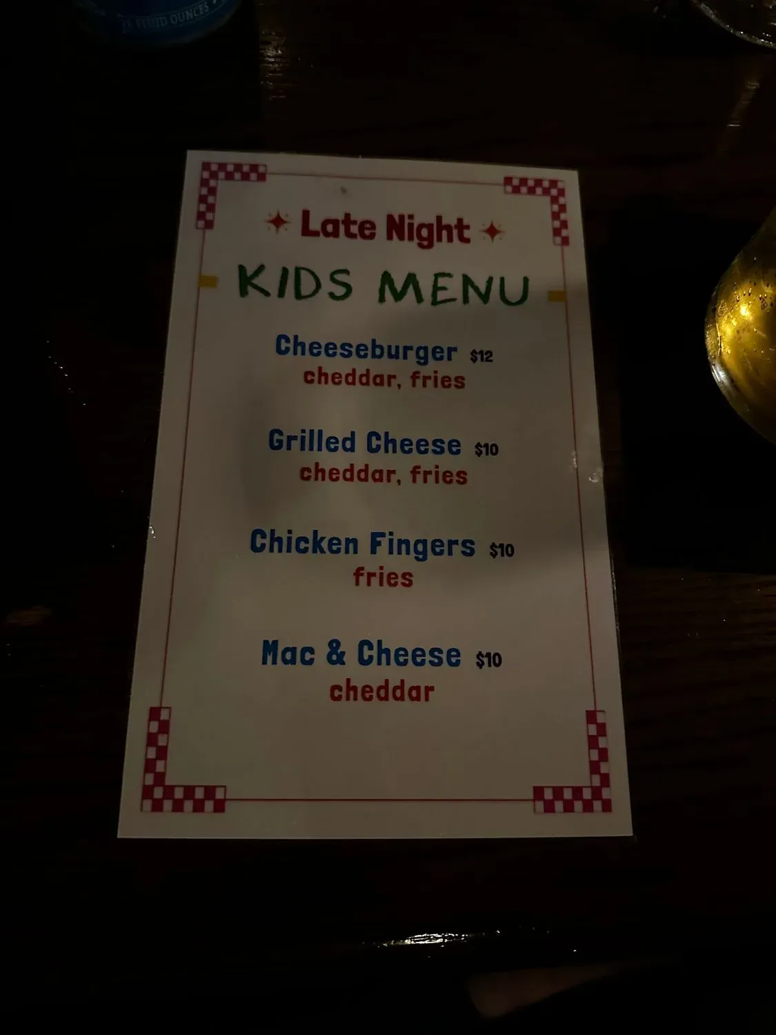 Menu 6