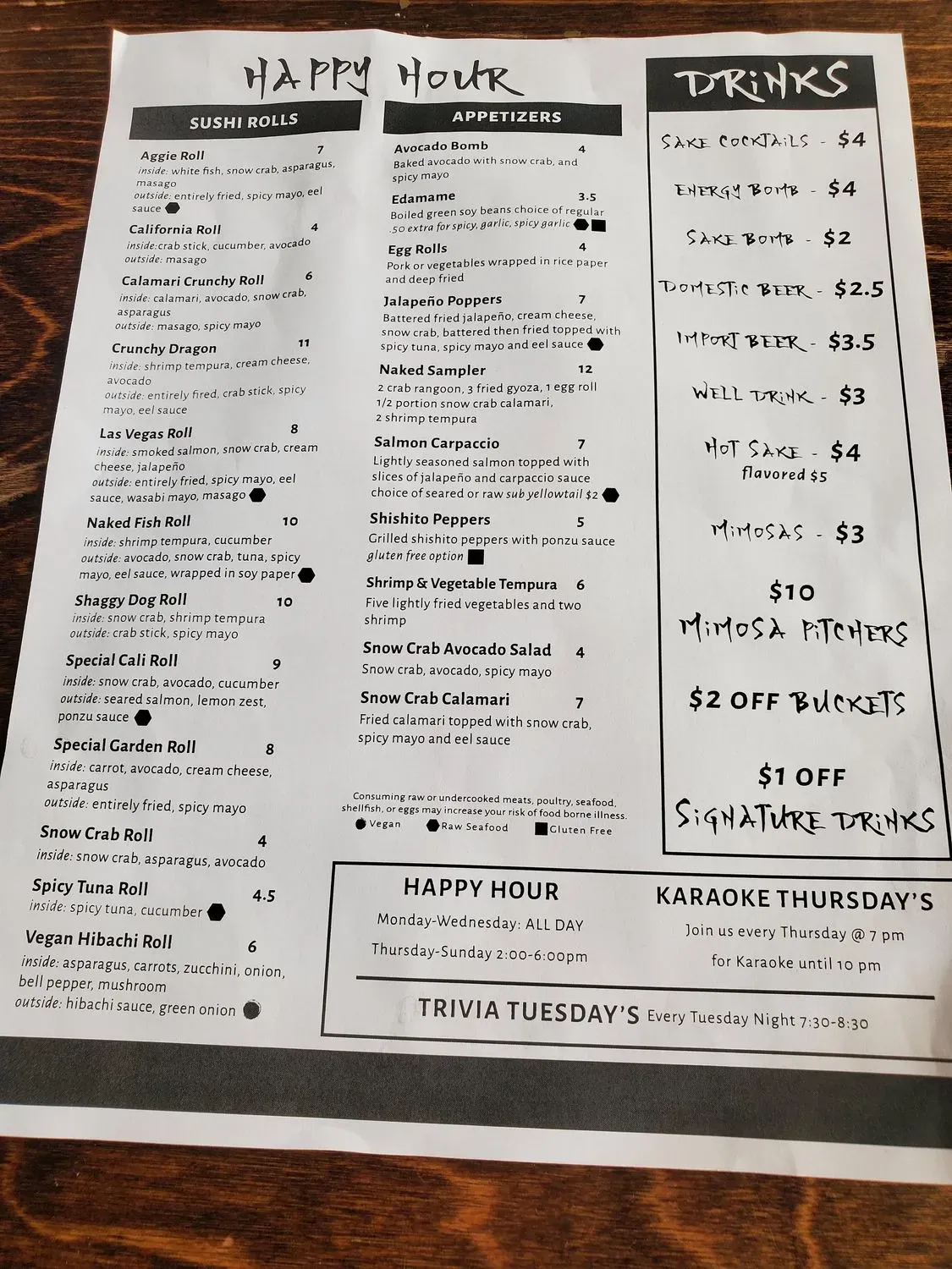 Menu 3