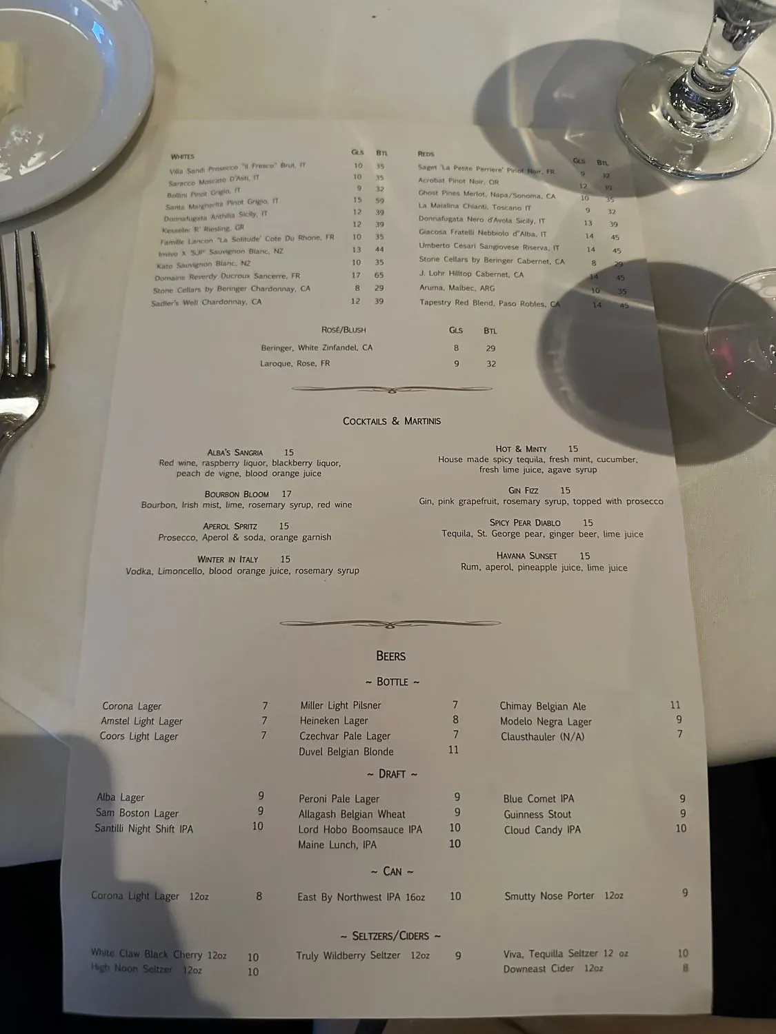 Menu 3