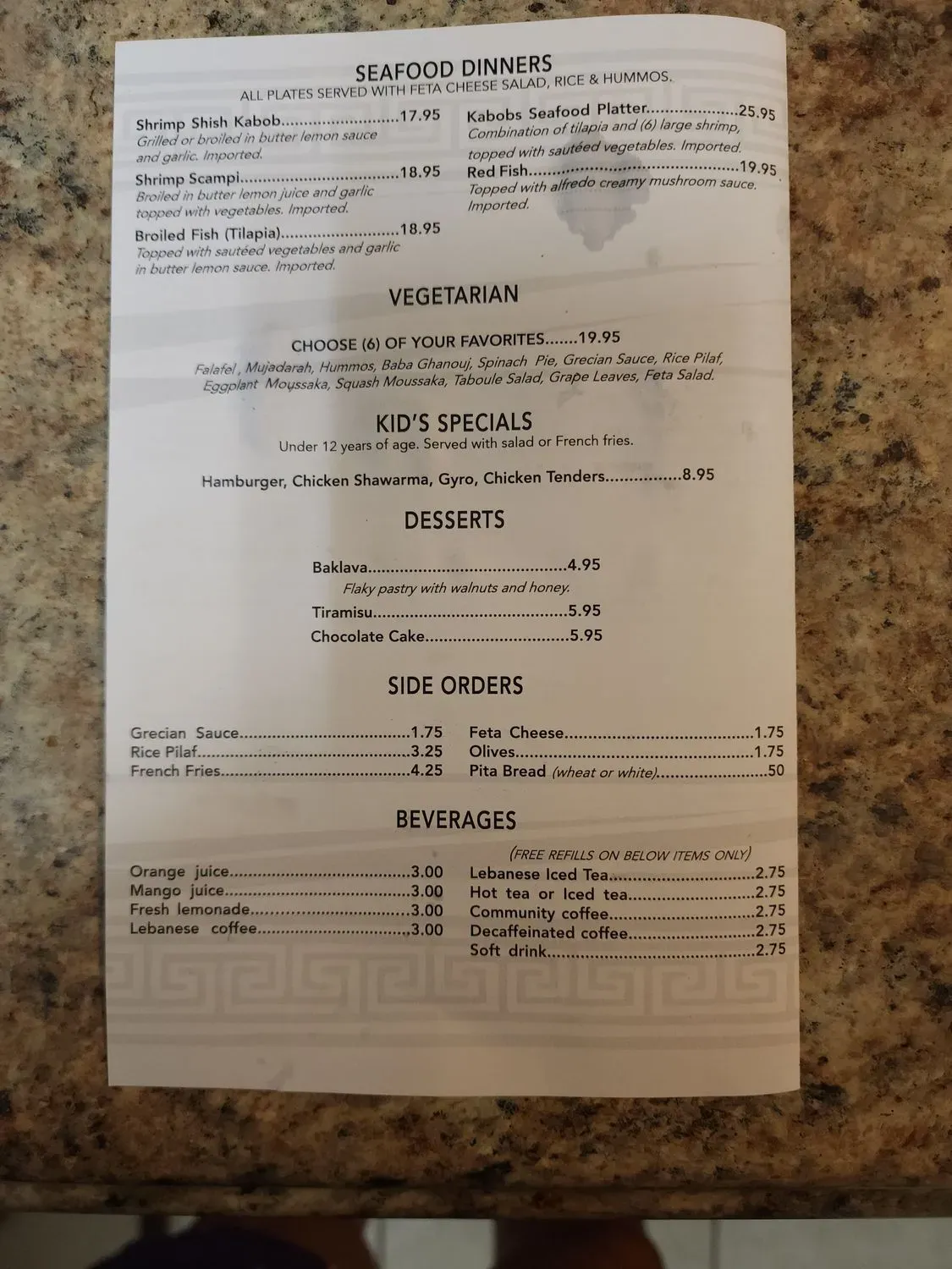 Menu 4