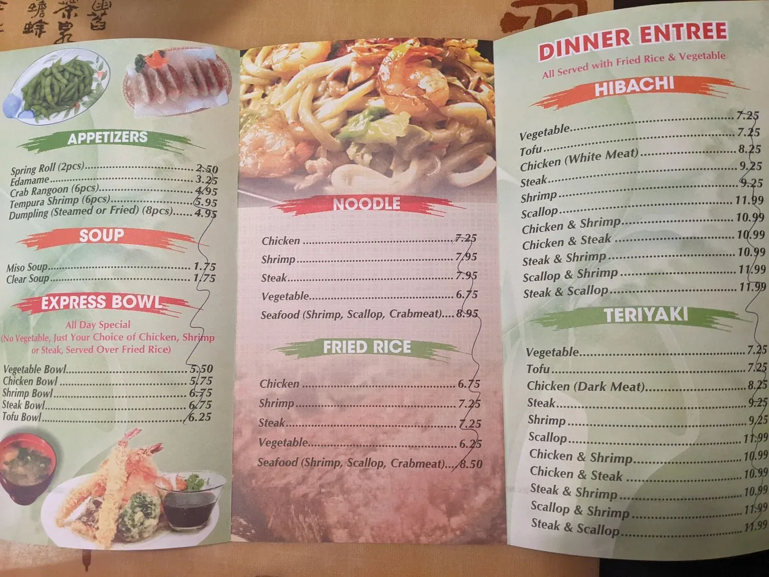 Menu 3