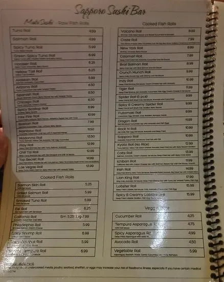 Menu 4