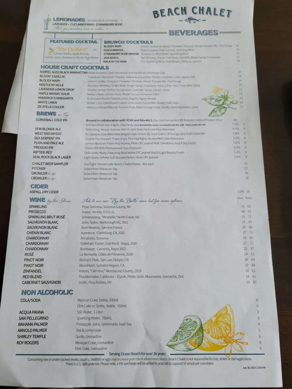 Menu 6