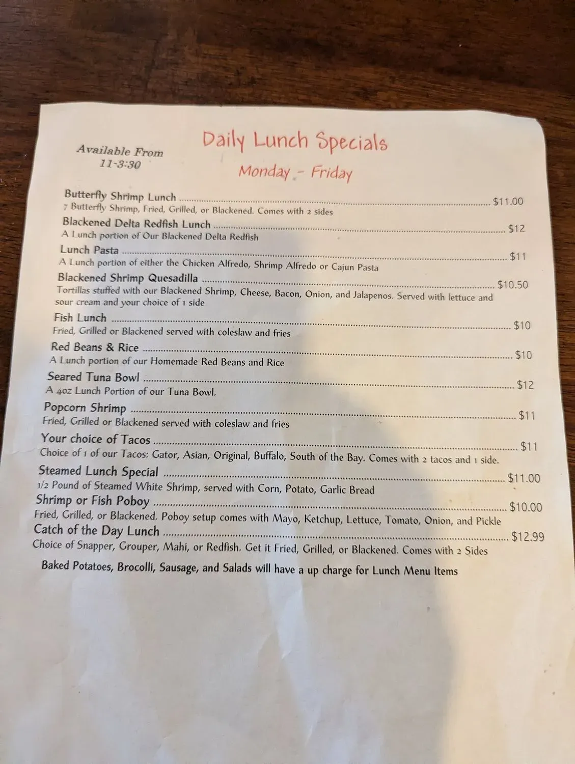 Menu 6