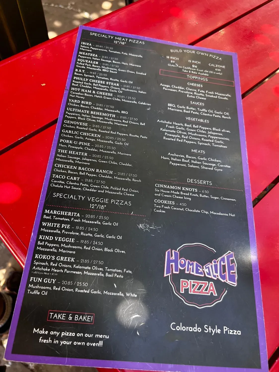 Menu 3