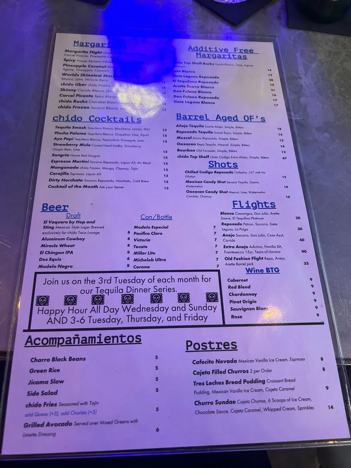 Menu 6