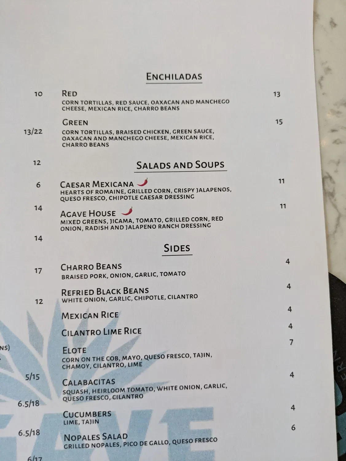 Menu 4