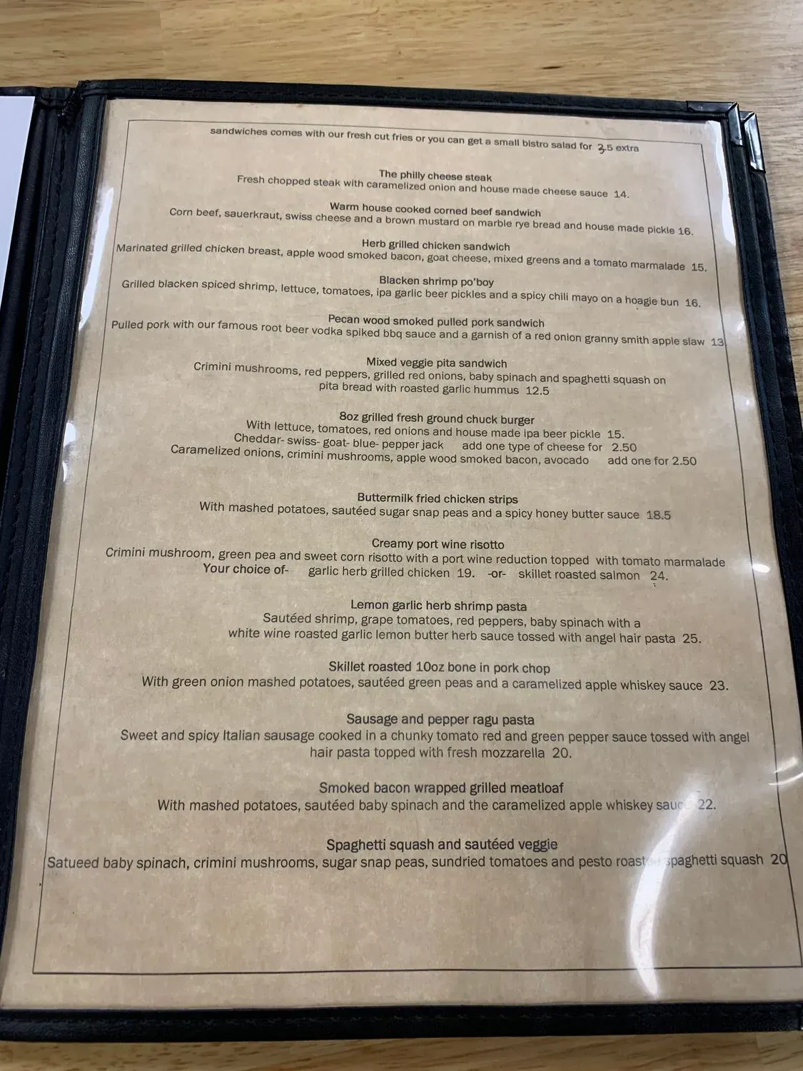 Menu 4