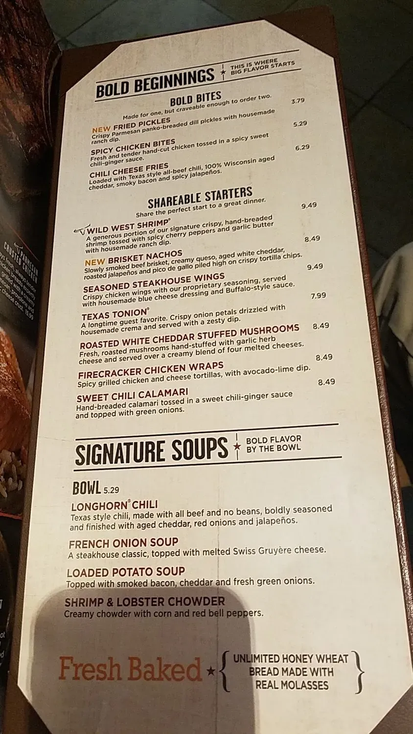 Menu 6