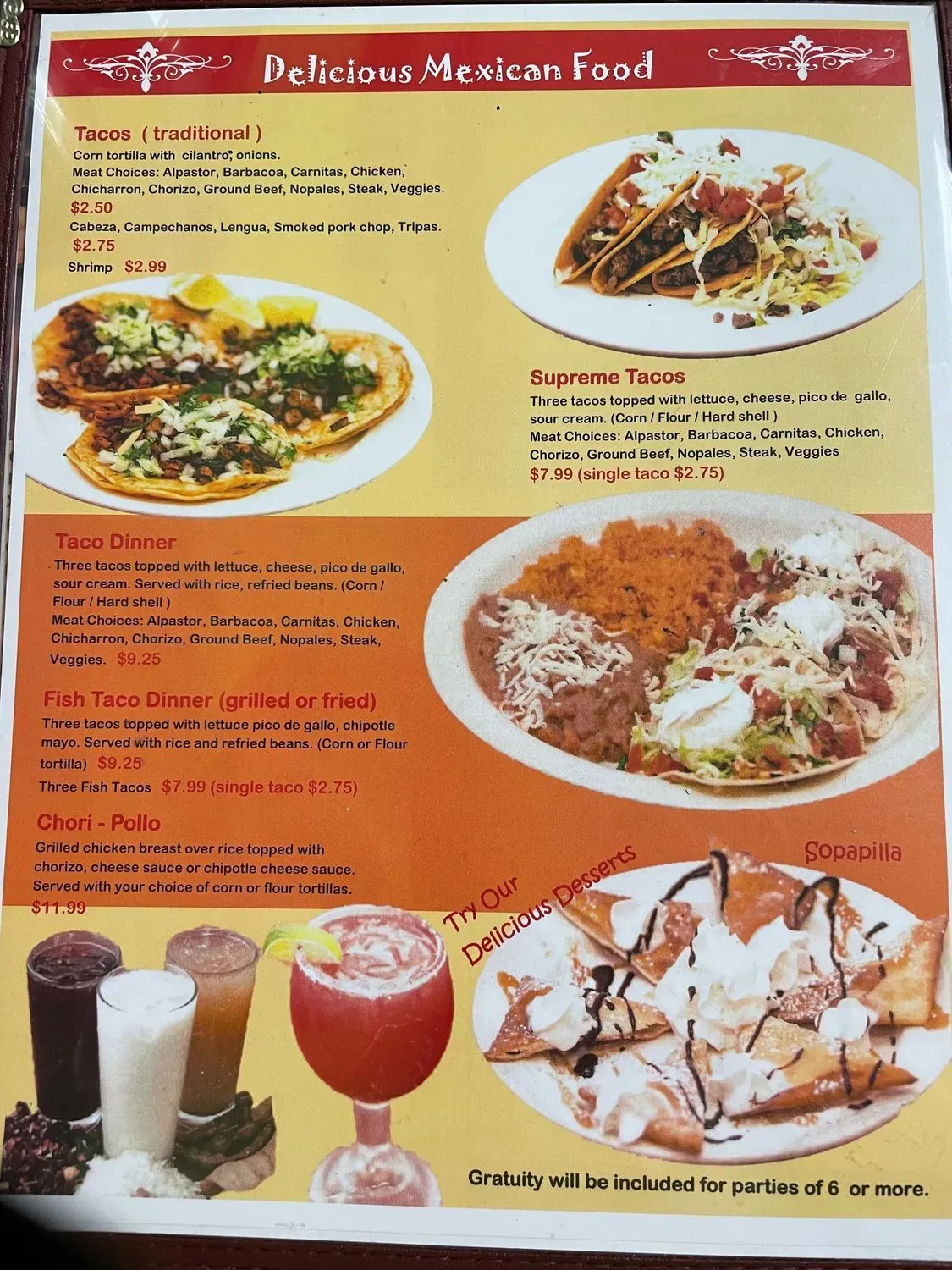 Menu 4