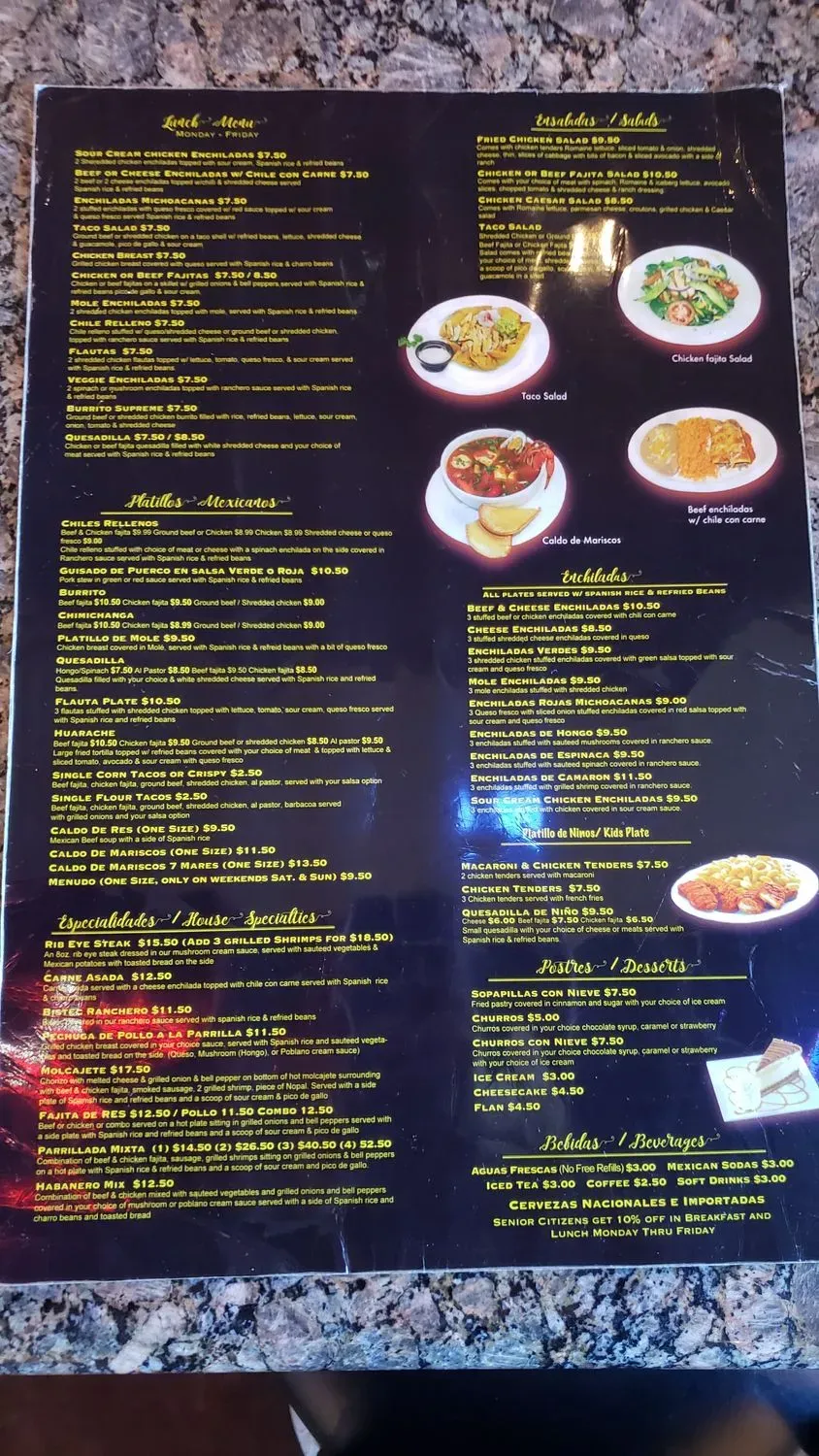 Menu 4