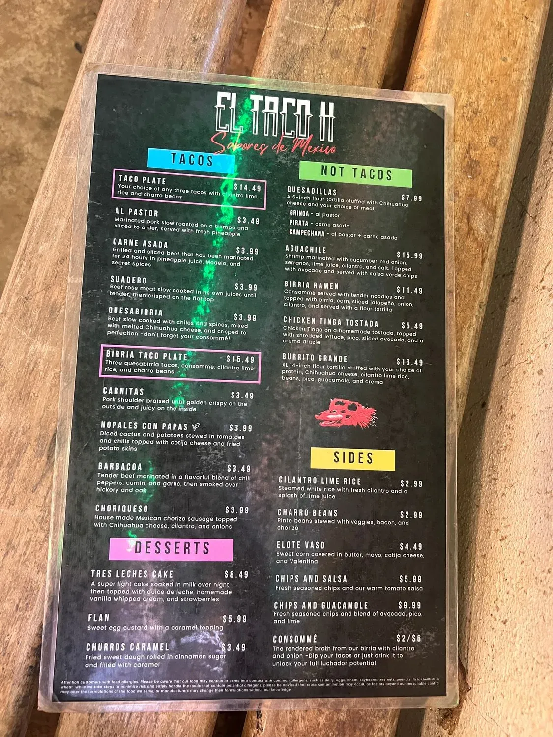 Menu 3