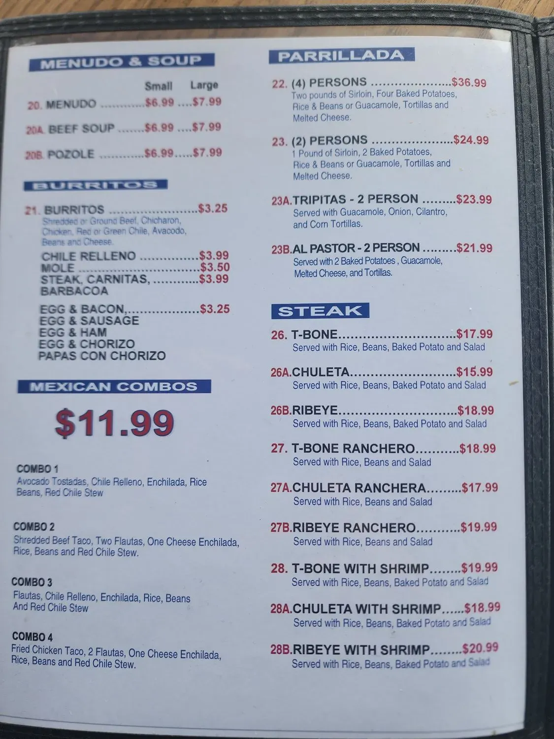 Menu 6