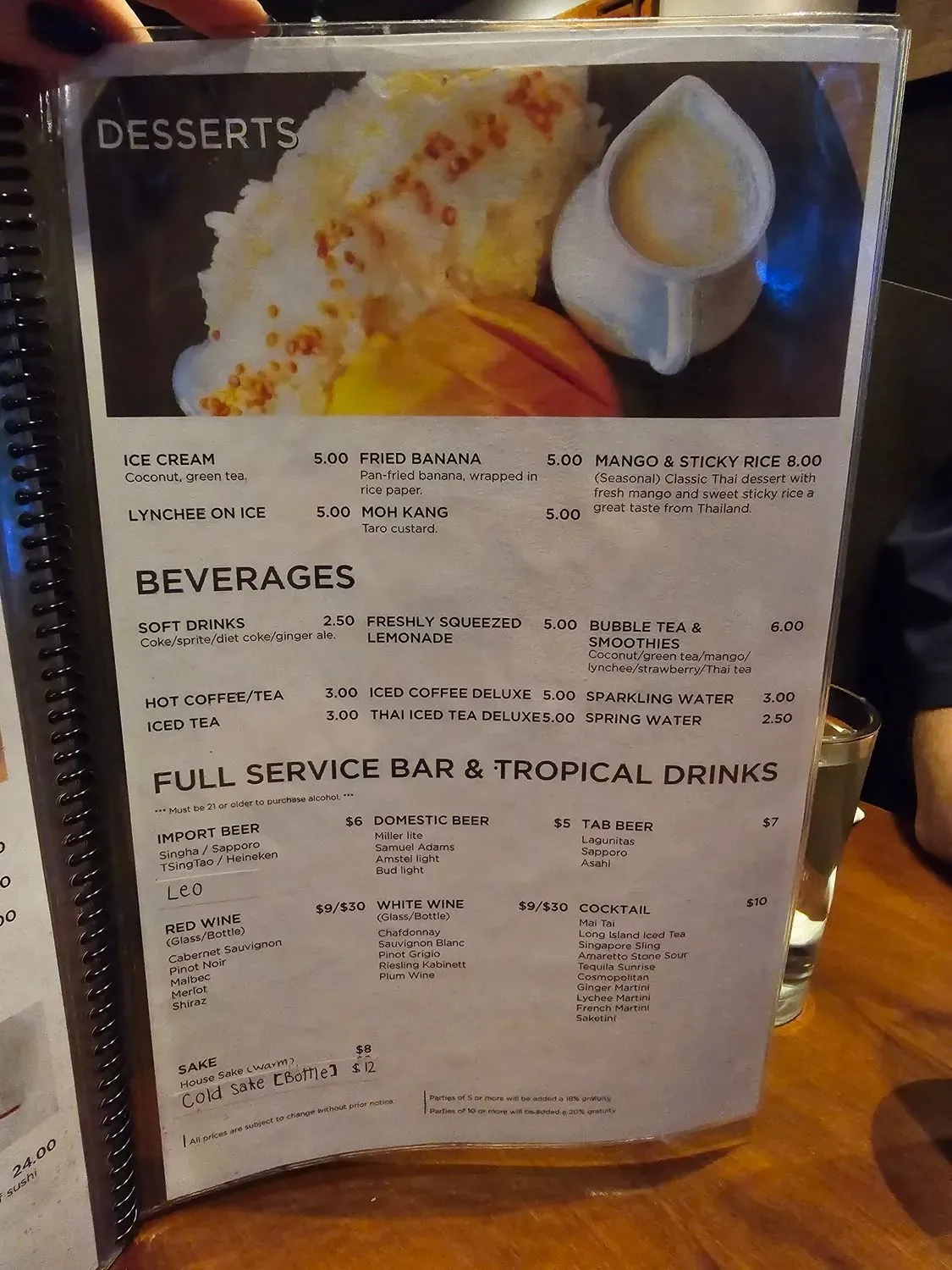 Menu 6