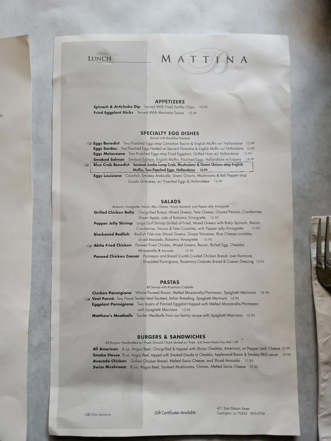 Menu 3