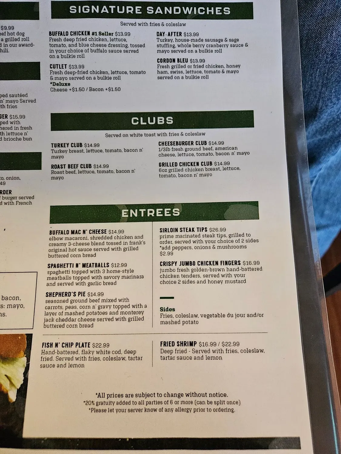 Menu 6