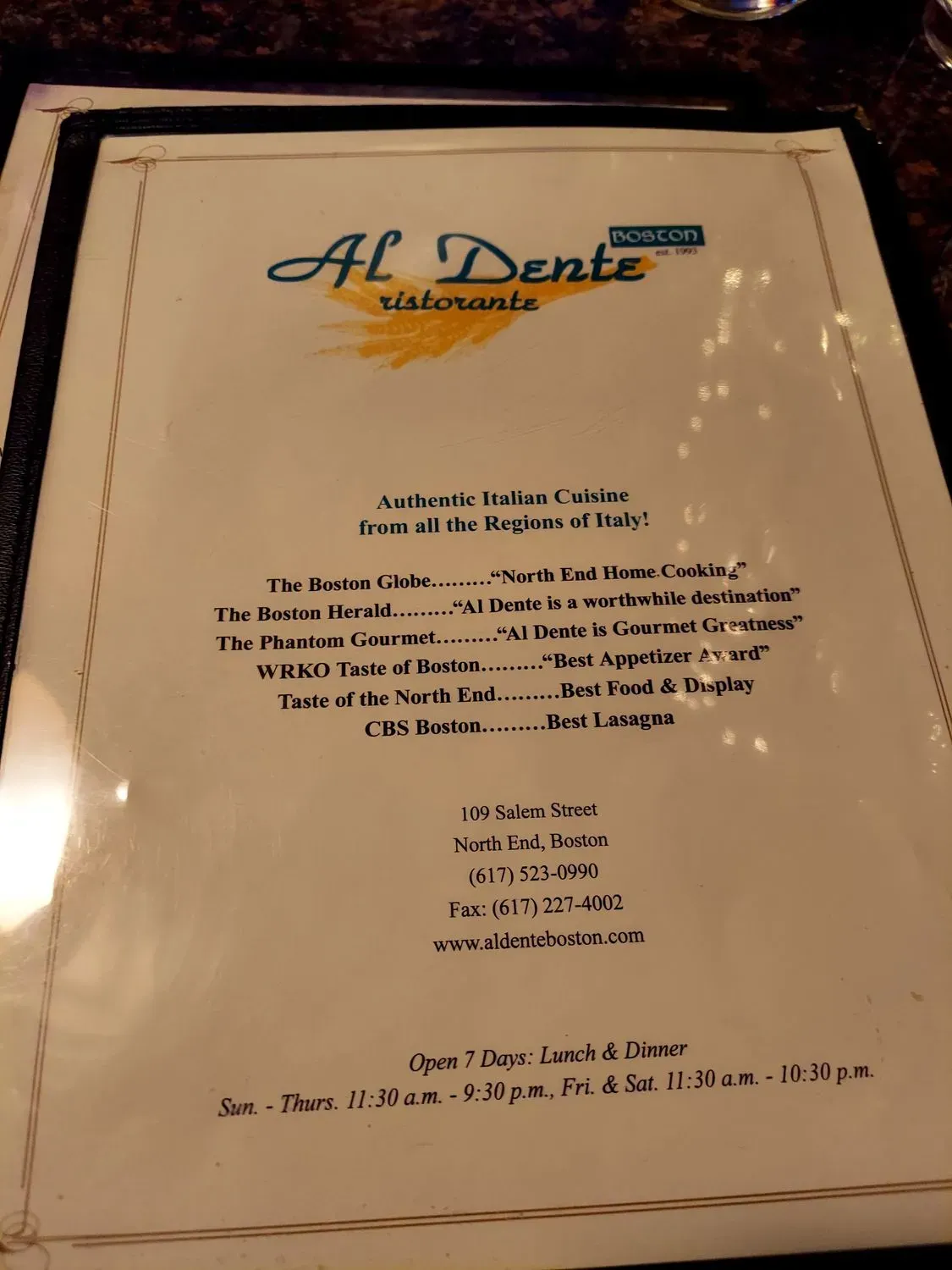 Menu 3