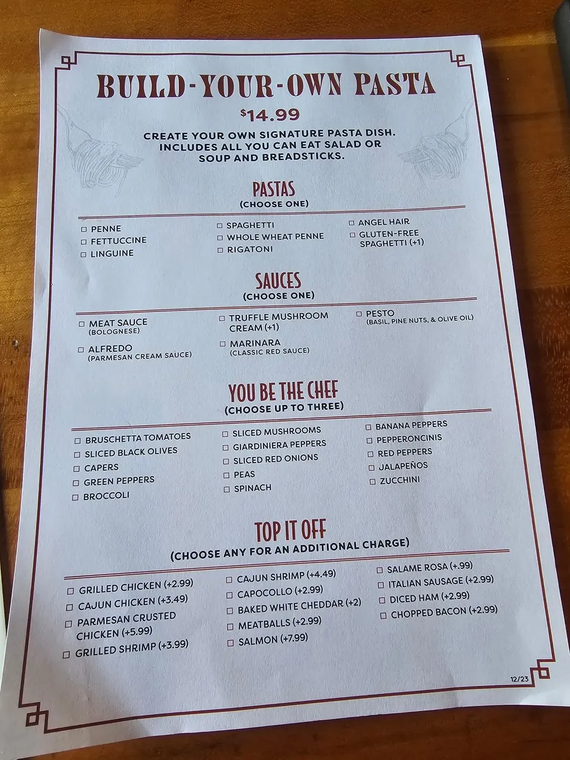 Menu 3