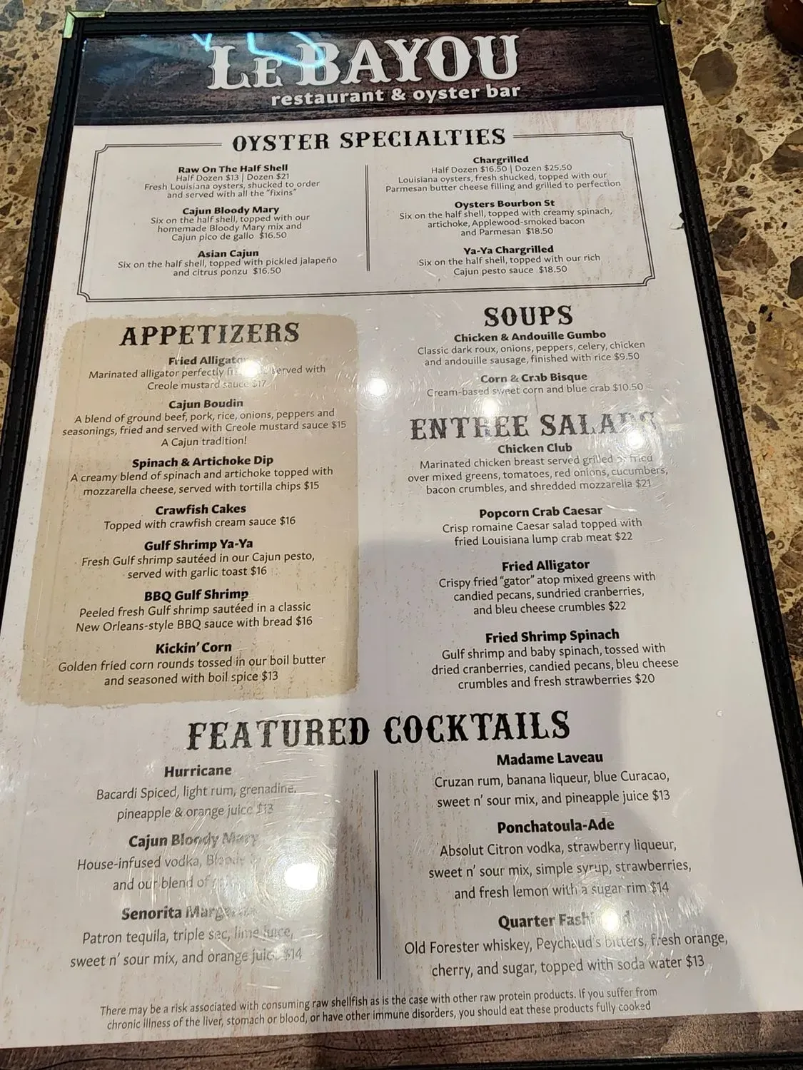 Menu 6