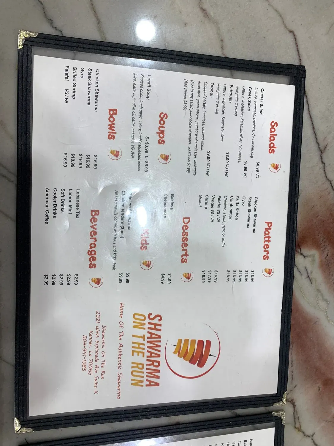 Menu 4