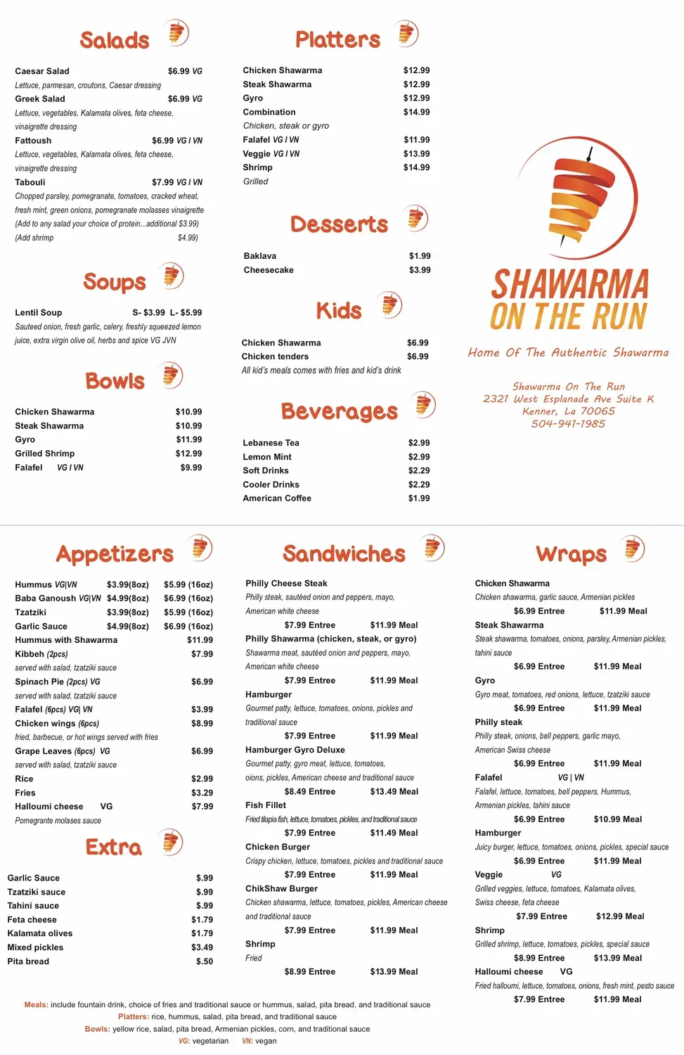 Menu 6