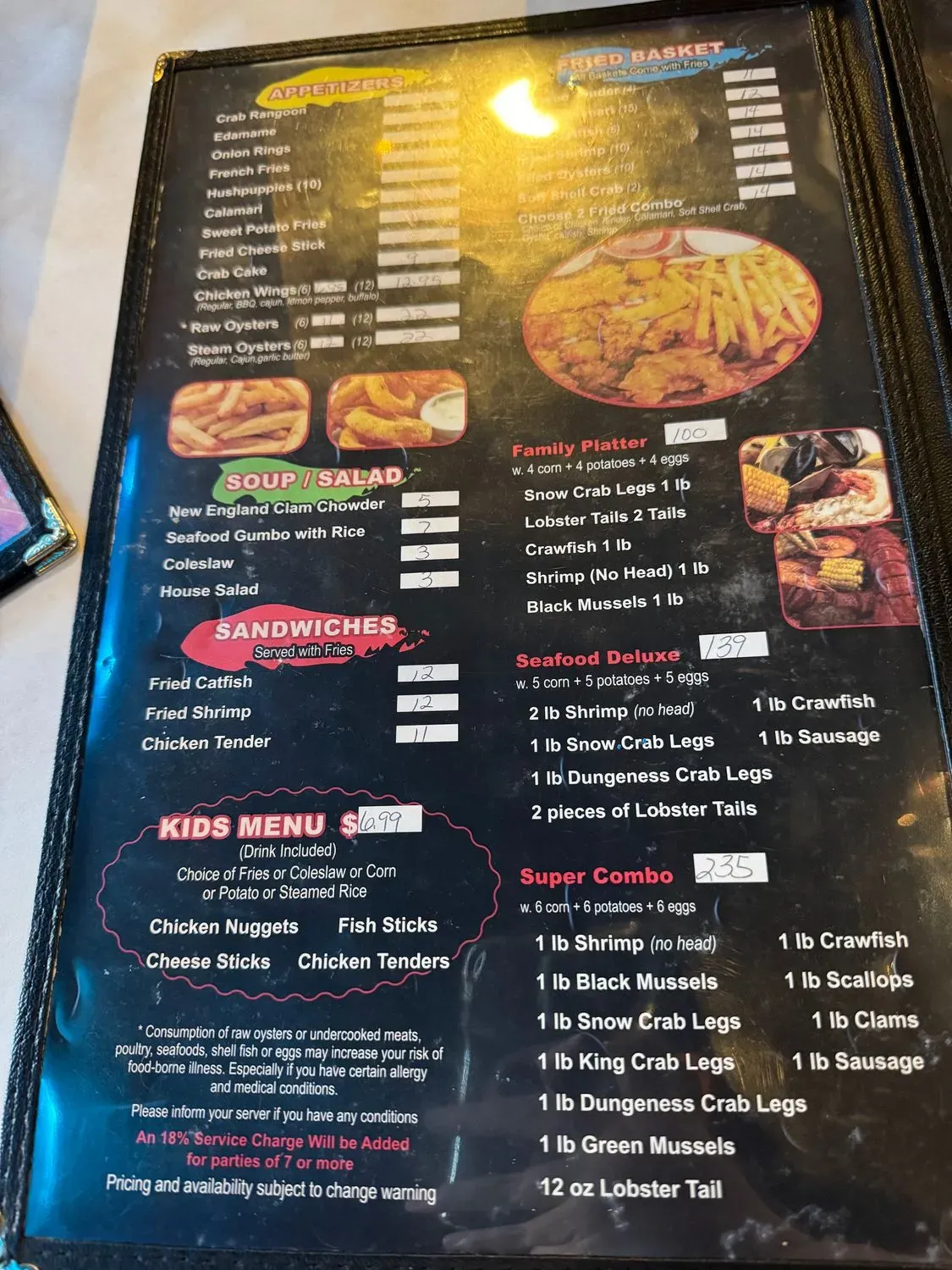 Menu 3