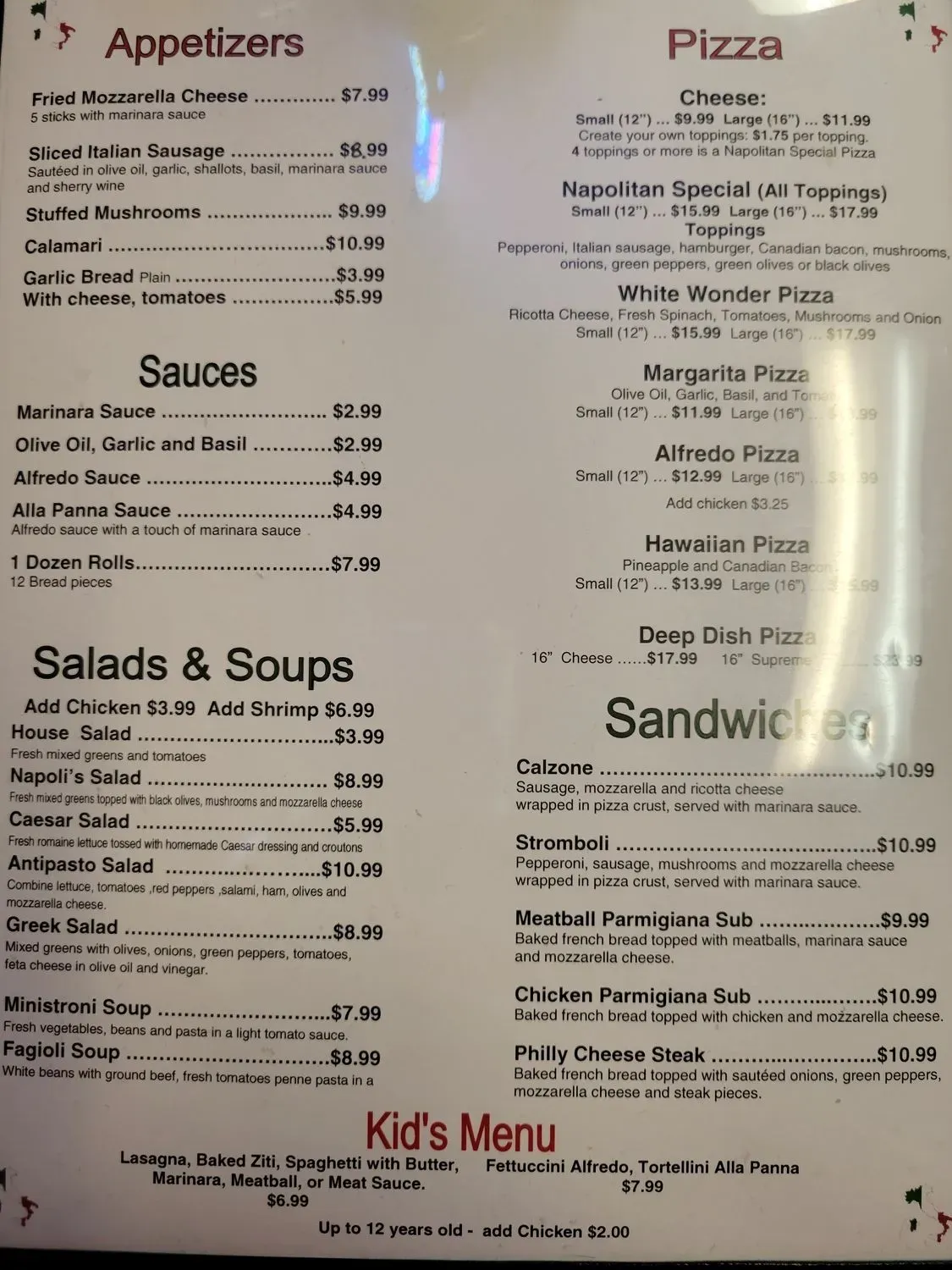 Menu 3