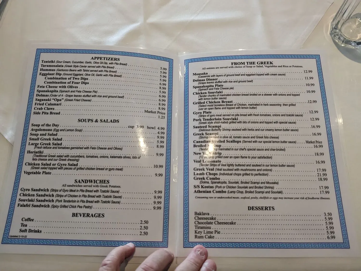 Menu 4