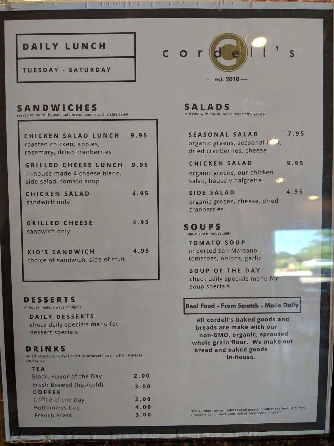 Menu 6